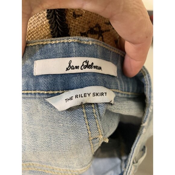 (E-137)‎ Sam edelman  skists womwns denim size 29 blue color - Picture 4 of 4
